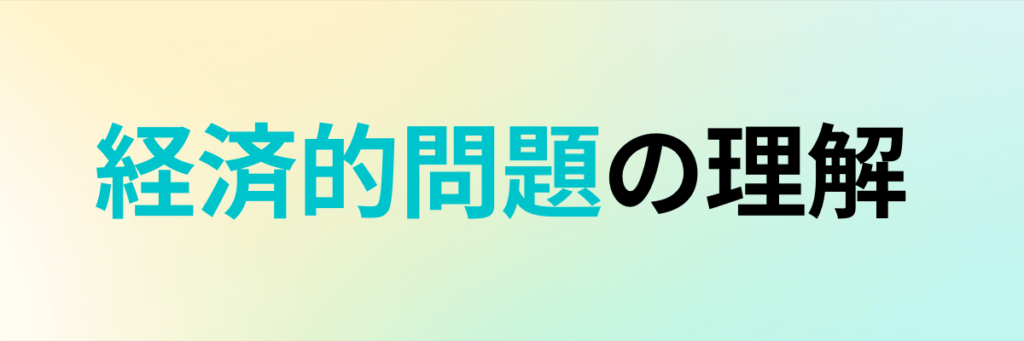 経済的問題の理解