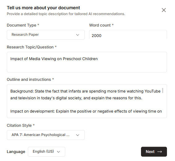 Paperguide AI writer