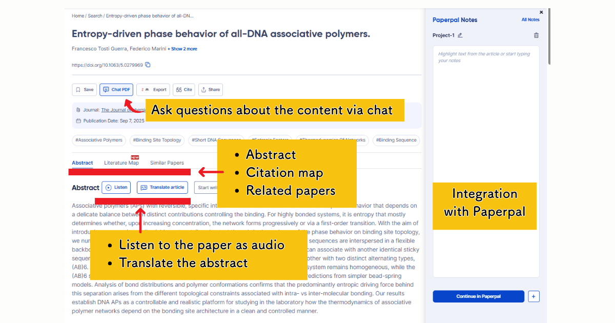 Key Interface Sections of R Discovery